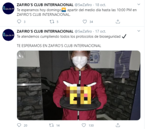 Zafiros Club Sw -bares swinger y fiestas swing con pandemia hoy en Bogotá
